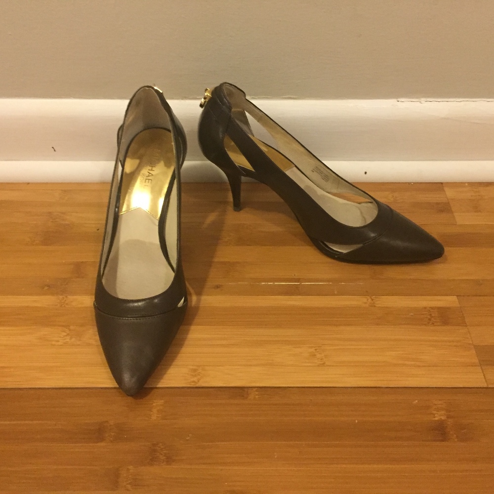 Dark Brown Heels by Michael Kors